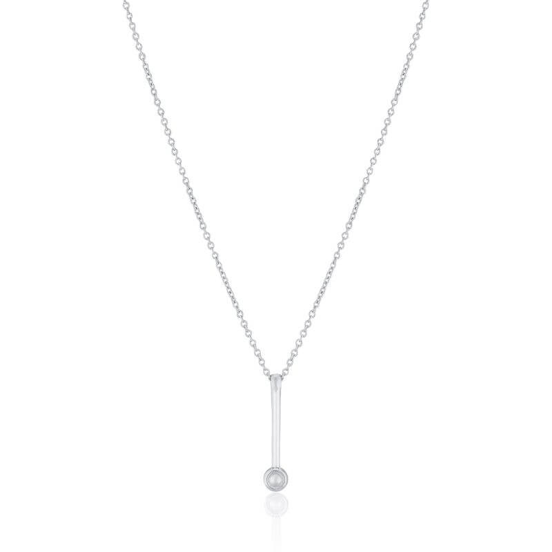 EMF necklace silver box chain