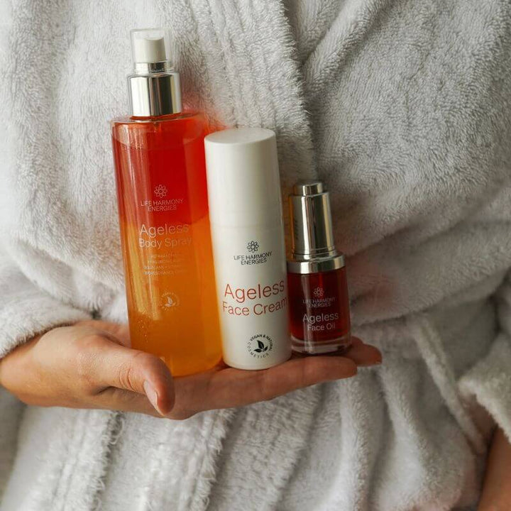 anti-aging energizing skin care set