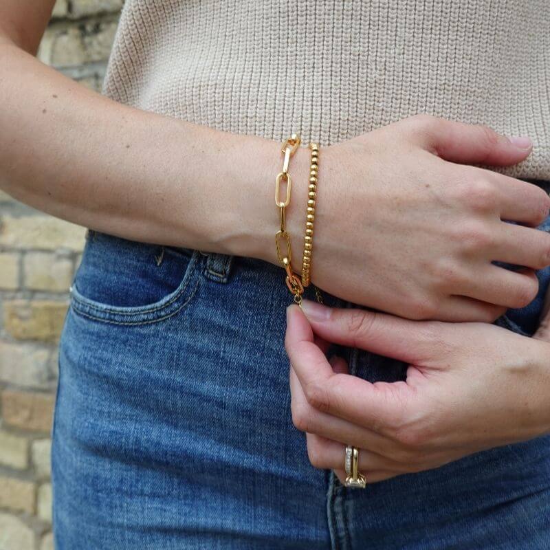 gold energy bracelet EMF protection