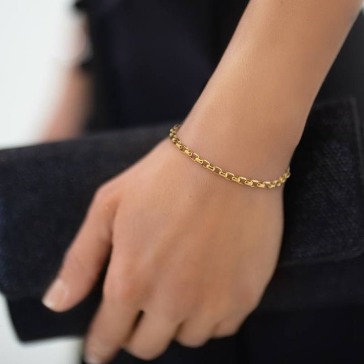 Luna Link - EMF Bracelet in 14-karat