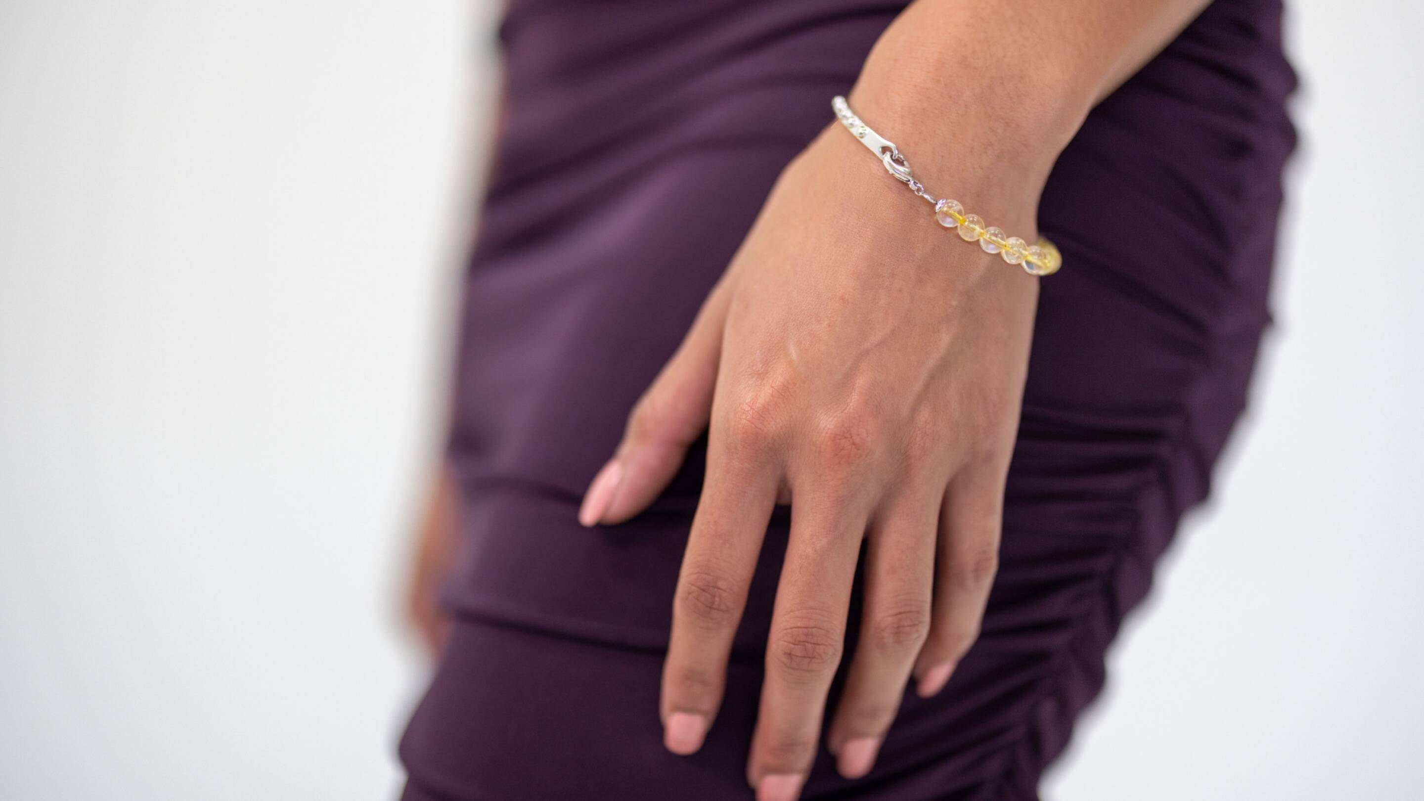 Citrine gemstones success bracelet