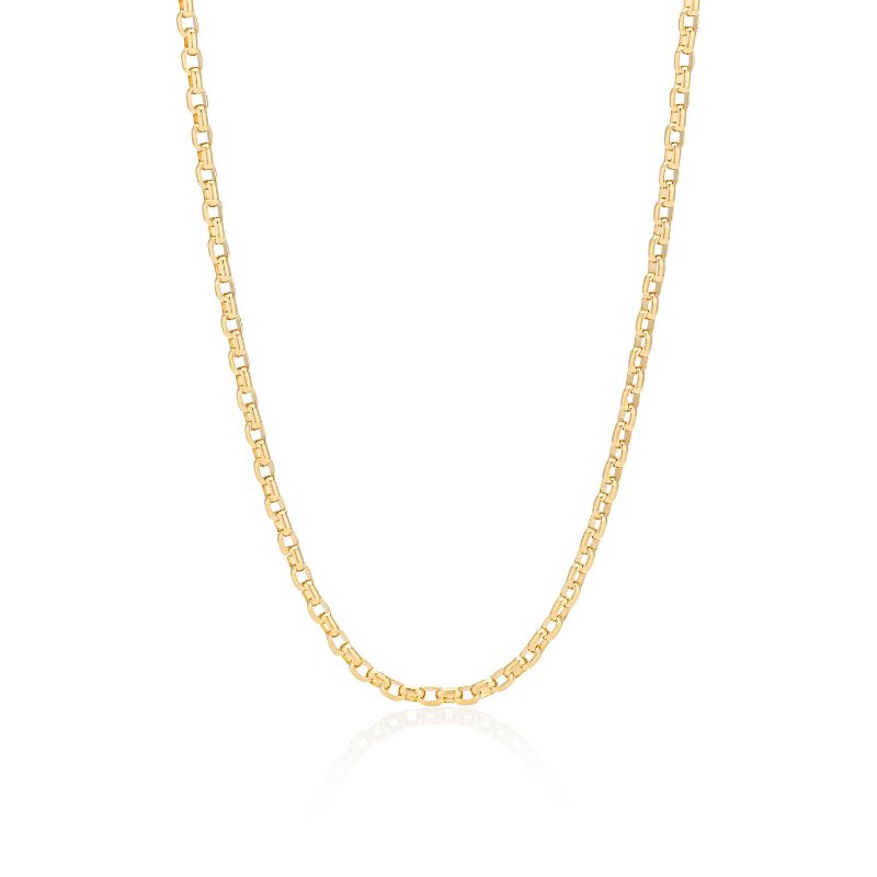 18k gold EMF necklace