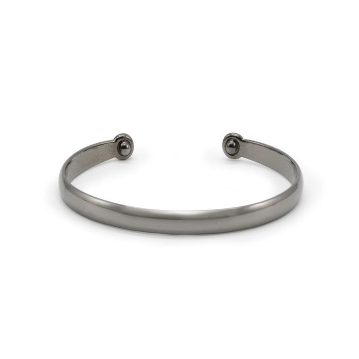Hematite EMF protection jewelry for men Pure Light Cuff Bracelet