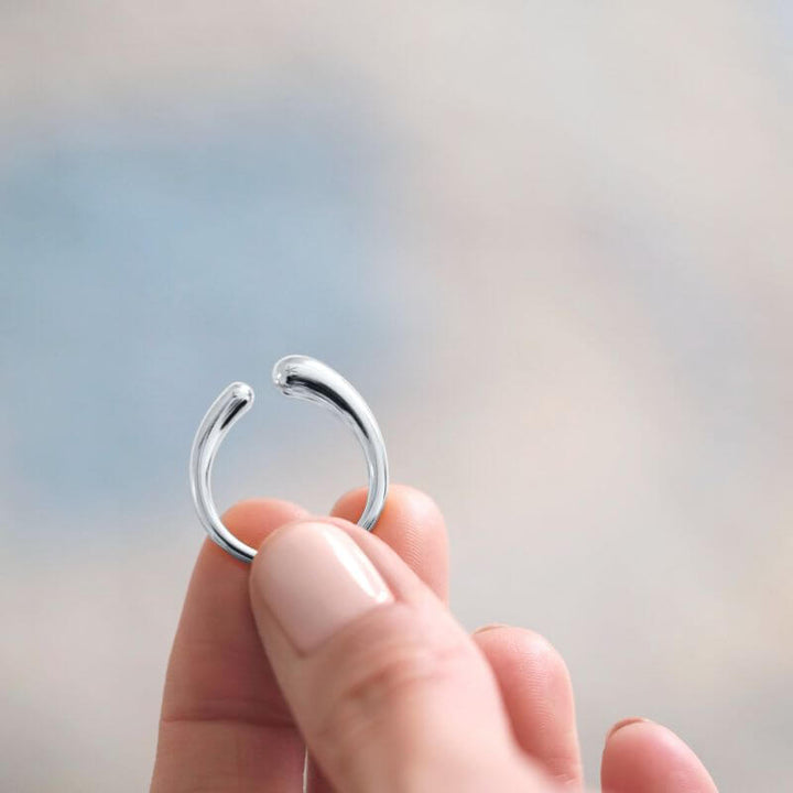 Luna Open Dome EMF Ring