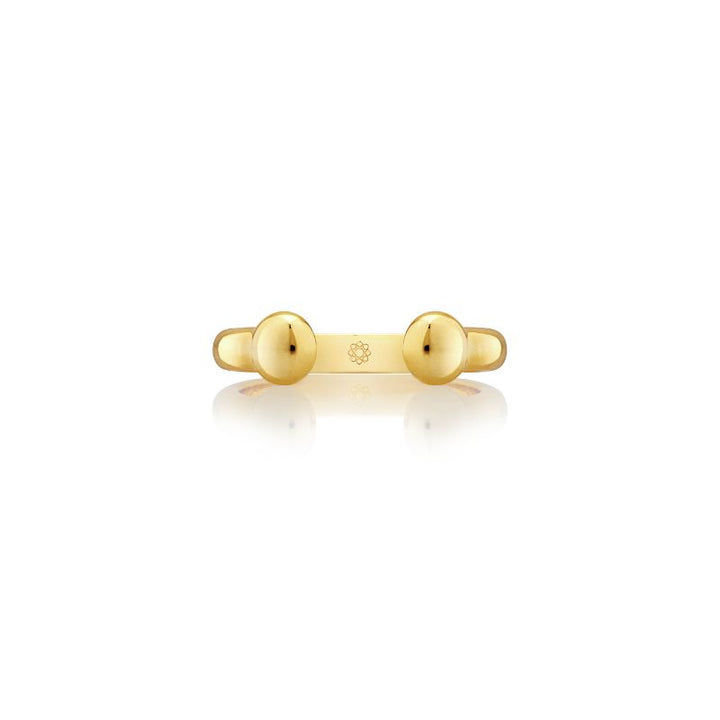 radiation blocker EMF ring 18k gold 