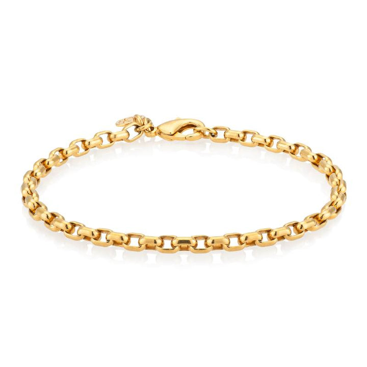 EMF bracelet gold vermeil rolo chain